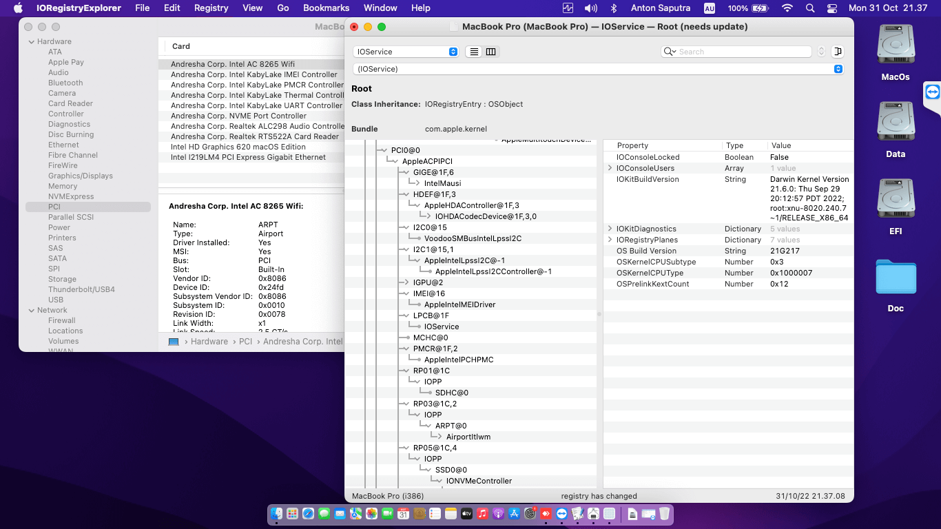 Lenovo Thinkpad X270 3rd [KabyLake   Intel HD 620 + PS2]   OpenCore 10